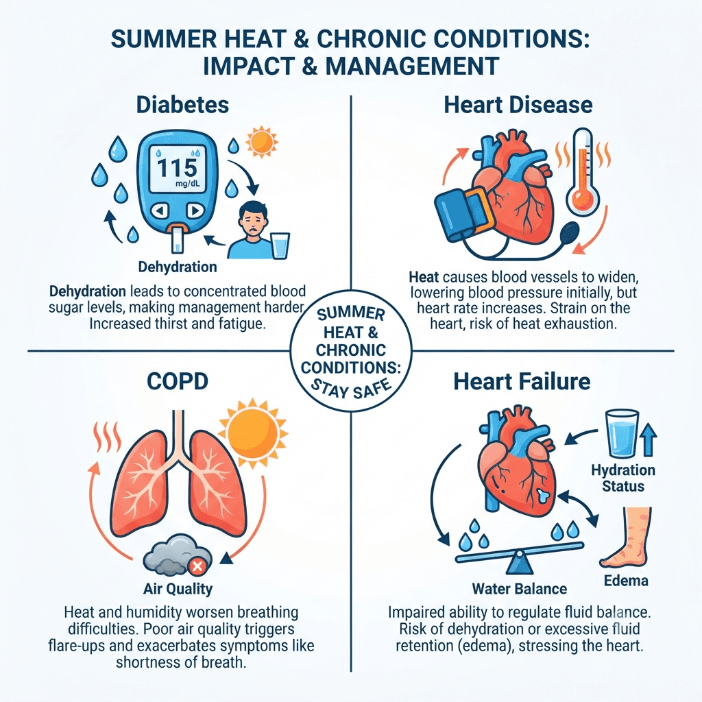 Heat Puts Real Strain on the Cardiovascular System